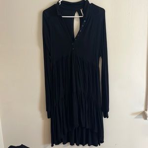 Free People Black Tunic